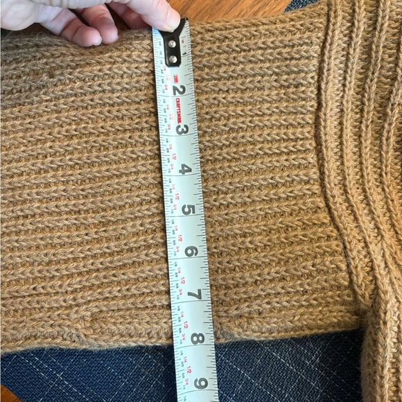 Alpalca wool cropped sweater - Picture 8 of 8